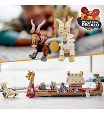 Lego Marvel - Drakkar di Thor - LEGO 76208 Nave Vichinga, Supereroi e Martello Stormbreaker ANNI 8+ Lego Marvel - Drakkar di Thor - LEGO 76208 Nave Vichinga, Supereroi e Martello Stormbreaker ANNI 8+