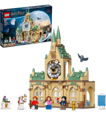 Lego Harry Potter - Ala dell’infermeria di Hogwarts - Lego 76398 con Ron Weasley,Hermione Granger,Madame Chips  ANNI 8+