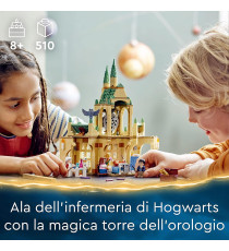 Lego Harry Potter - Ala dell’infermeria di Hogwarts - Lego 76398 con Ron Weasley,Hermione Granger,Madame Chips  ANNI 8+