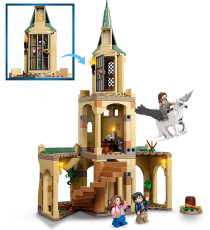 Lego Harry Potter - Cortile di Hogwarts: il salvataggio di Sirius - LEGO 76401 Castello e l’Ippogrifo Fierobecco ANNI 8+