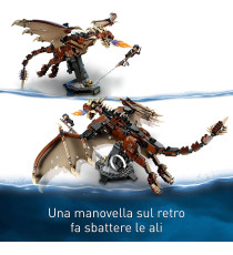 Lego Harry Potter - Ungaro spinato - LEGO 76406 Drago con Personaggi Hogwarts ANNI 10+