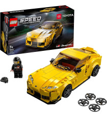 Lego Speed Champions - Toyota GR Supra - Lego 76901 Auto Sportiva con Minifigure del Pilota ANNI 7+