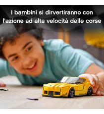 Lego Speed Champions - Toyota GR Supra - Lego 76901 Auto Sportiva con Minifigure del Pilota ANNI 7+