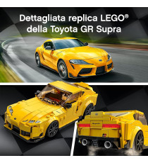 Lego Speed Champions - Toyota GR Supra - Lego 76901 Auto Sportiva con Minifigure del Pilota ANNI 7+