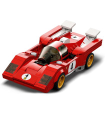 Lego Speed Champions - 1970 Ferrari 512 M - Lego 76906 Supercar, Auto Sportiva Rossa ANNI 8+