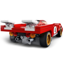 Lego Speed Champions - 1970 Ferrari 512 M - Lego 76906 Supercar, Auto Sportiva Rossa ANNI 8+