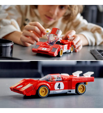Lego Speed Champions - 1970 Ferrari 512 M - Lego 76906 Supercar, Auto Sportiva Rossa ANNI 8+