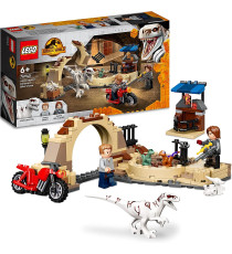 Lego Jurassic World - Atrociraptor: inseguimento sulla moto - Lego 76945 con Dinosauro e 2 Minifigure ANNI 6+