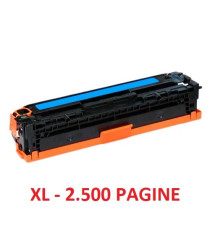 TONER CF531A XL CIANO ALTA CAPACITA' COMPATIBILE 205A PER HP MFP M180n M181fw M154a M154NW CAPACITA 2.500 PAGINE