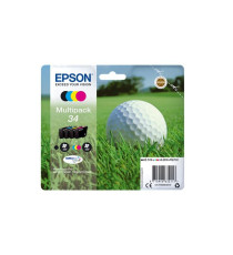 MULTIPACK ORIGINALE T3466 C13T34664010 PER EPSON WORKFORCE PRO WF3720DWF, WF3725DWF T3461 T3462 T3463 T3464