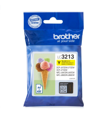 BROTHER LC3213Y GIALLA CARTUCCIA ORIGINALE PER BROTHER DCP J772DW, J774DW, MFC J890DN, J895DW LC-3213 CAPACITA' 400 PAGINE