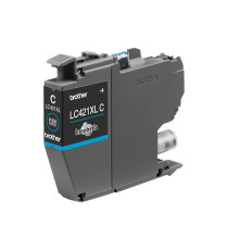ORIGINALE BROTHER LC421XLC CIANO ALTA CAPACITA' CARTUCCIA PER BROTHER DCP-J1050DW,J1140DW,MFC-J1010DW LC-421XL 500 PAGINE