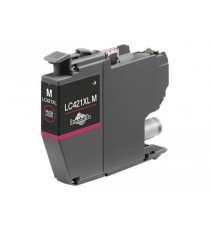 CARTUCCIA LC421XLM MAGENTA COMPATIBILE PER BROTHER DCP-J1050DW,J1140DW,MFC-J1010DW,J1800 LC-421XL CAPACITA' 500 PAGINE