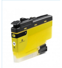 CARTUCCIA LC422XLY GIALLA COMPATIBILE PER BROTHER MFC-J5340,J5345,J5740,J6540,J6940 LC-422XL CAPACITA' 1.500 PAGINE