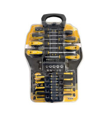 SET 44 PEZZI 18 CACCIAVITI, PUNTE, BUSSOLE BLIM BL0259 MAGNETICO - PUNTA PIATTA,PHILLIPS(CROCE),TORX IN CROMO VANADIO ERGONOMICO SET 44 PEZZI 18 CACCIAVITI, PUNTE, BUSSOLE BLIM BL0259 MAGNETICO - PUNTA PIATTA,PHILLIPS(CROCE),TORX IN CROMO VANADIO ERGONOMICO