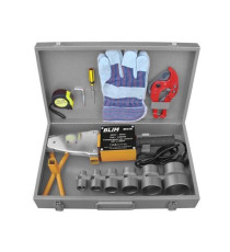 SALDATRICE PER TUBI IN PLASTICA 1500W BLIM BL0230 - TEMPERATURA 50 - 300 GRADI - PER TUBI DA 20mm A 63mm CON VALIGETTA ACCESSORI SALDATRICE PER TUBI IN PLASTICA 1500W BLIM BL0230 - TEMPERATURA 50 - 300 GRADI - PER TUBI DA 20mm A 63mm CON VALIGETTA ACCESSORI