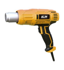 PISTOLA TERMICA AD ARIA 2000W BLIM BL0207 - FLUSSO D'ARIA 300-500L - 2 LIVELLI REGOLAZIONE 350 - 600 GRADI PISTOLA TERMICA AD ARIA 2000W BLIM BL0207 - FLUSSO D'ARIA 300-500L - 2 LIVELLI REGOLAZIONE 350 - 600 GRADI
