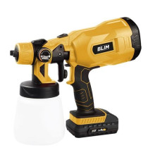 PISTOLA PER VERNICIATURA A BATTERIA 120W 20V 2Ah BLIM BL0153 - A SPRUZZO CAPACITA' 800ml - UGELLO 1.8mm TESTINA ORIENTABILE PISTOLA PER VERNICIATURA A BATTERIA 120W 20V 2Ah BLIM BL0153 - A SPRUZZO CAPACITA' 800ml - UGELLO 1.8mm TESTINA ORIENTABILE