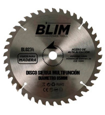 DISCO PER SEGA MULTIFUNZIONE DA 85mm BLIM BL0234 - TAGLIO LEGNO 20 DENTI - SPESSORE 1,6mm - IN CARBURO DI TUNGSTENO DISCO PER SEGA MULTIFUNZIONE DA 85mm BLIM BL0234 - TAGLIO LEGNO 20 DENTI - SPESSORE 1,6mm - IN CARBURO DI TUNGSTENO