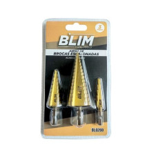 PUNTE CONICHE HSS Drill Bit PER TRAPANO ALTA VELOCITA' BLIM BL0269 - FRESA - IN TITANIO - MISURE 4-32 mm,4-20 mm,4-12 mm PUNTE CONICHE HSS Drill Bit PER TRAPANO ALTA VELOCITA' BLIM BL0269 - FRESA - IN TITANIO - MISURE 4-32 mm,4-20 mm,4-12 mm