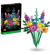 Lego The Botanical Collection - Bouquet fiori selvatici - Lego 10313 Icons con Papaveri e Lavanda LEGO ANNI 18+