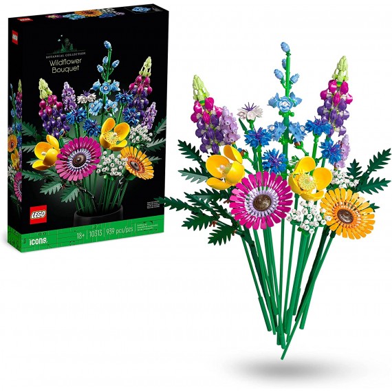 LEGO Creator Expert Bouquet di Fiori, Set Collezione Botanica e