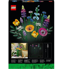 Lego The Botanical Collection - Bouquet fiori selvatici - Lego 10313 Icons con Papaveri e Lavanda LEGO ANNI 18+