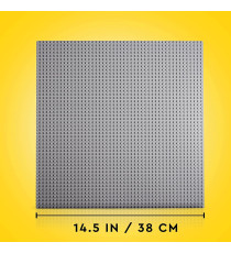 Lego Classic - Base grigia Tavola per Costruzioni Quadrata con 48x48 Bottoncini - LEGO 11024 ANNI 4+