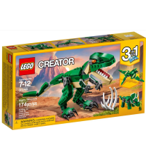 Lego Creator 3 in 1 - Dinosauro - Lego 31058 T-rex, Pterodattilo e Triceratopo ANNI 7+