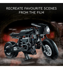 Lego Technic - THE BATMAN – BATCYCLE - Lego 42155 iconica modo del super eroe Batman ANNI 9+