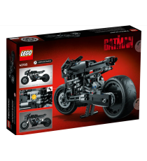 Lego Technic - THE BATMAN – BATCYCLE - Lego 42155 iconica modo del super eroe Batman ANNI 9+