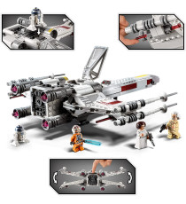 LEGO Star Wars - X-Wing Fighter di Luke Skywalker - LEGO 75301 on Minifigure della Principessa Leila e Droide R2-D2 ANNI 9+ LEGO Star Wars - X-Wing Fighter di Luke Skywalker - LEGO 75301 on Minifigure della Principessa Leila e Droide R2-D2 ANNI 9+
