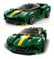 Lego Speed Champions - Lotus Evija - Lego 76907 Replica Auto Sportiva con Minifigure Pilota ANNI 8+