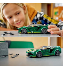 Lego Speed Champions - Lotus Evija - Lego 76907 Replica Auto Sportiva con Minifigure Pilota ANNI 8+