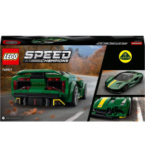 Lego Speed Champions - Lotus Evija - Lego 76907 Replica Auto Sportiva con Minifigure Pilota ANNI 8+
