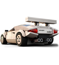 Lego Speed Champions - Lamborghini Countach - Lego 76908 -Raro- Replica Auto Sportiva con Minifigure Pilota ANNI 8+