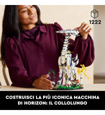 Lego Creator - Horizon Forbidden West: Collolungo - Lego 76989 Tallneck con Minifigure di Aloy ANNI 18+
