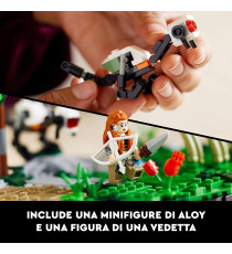 Lego Creator - Horizon Forbidden West: Collolungo - Lego 76989 Tallneck con Minifigure di Aloy ANNI 18+
