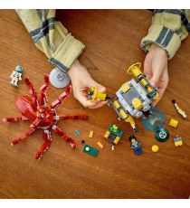 Lego Creator 3in1 - Missione Tesoro sommerso - Lego 31130 con polpi, aragosta, raggio manta, 2 minifigure ANNI 8+