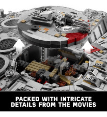Lego Star Wars - Millennium Falcon - Lego 75192 Costruisci uno dei più grandi set LEGO mai realizzati Anni 18+ Lego Star Wars - Millennium Falcon - Lego 75192 Costruisci uno dei più grandi set LEGO mai realizzati Anni 18+
