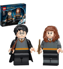 Lego Harry Potter - Harry Potter ed Hermione Granger - Lego 76393  modelli alti 26 cm ANNI 10+