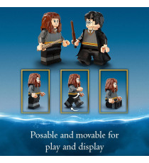 Lego Harry Potter - Harry Potter ed Hermione Granger - Lego 76393  modelli alti 26 cm ANNI 10+