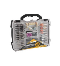 VALIGETTA ACCESSORI 145PZ UNIVERSALI PER MINIUTENSILE MULTIFUNZIONE MINITRAPANO BLIM BL0127  COMPATIBILI CON TUTTE LE MARCHE VALIGETTA ACCESSORI 145PZ UNIVERSALI PER MINIUTENSILE MULTIFUNZIONE MINITRAPANO BLIM BL0127  COMPATIBILI CON TUTTE LE MARCHE
