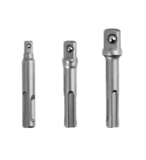 PACK ADATTATORI SDS PLUS 3PZ BLIM BL0232 - IN ACCIAIO DURO ALTA DURATA - QUADRATA DA 65mm x 1/4 e 3/8" da 73mm 1/2" PACK ADATTATORI SDS PLUS 3PZ BLIM BL0232 - IN ACCIAIO DURO ALTA DURATA - QUADRATA DA 65mm x 1/4 e 3/8" da 73mm 1/2"