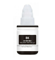 Inchiostro GI-490BK nero 0663C001 pigmentato serbatoio flacone compatibile per Canon Pixma G1400,G2200,G3200,G3400 GI490 135ml