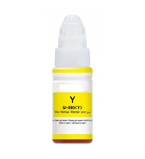 Inchiostro GI-490Y giallo 0666C001 dye serbatoio flacone compatibile per Canon Pixma G1400,G2200,G3200,G3400 GI490 70ml