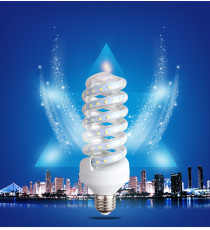 Lampadina led a spirale B5 20W E27 2070 LUMEN 6500K luce fredda D61H160mm illuminazione a 360 gradi equivale 129W incandescenza