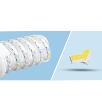 Lampadina led a spirale B5 20W E27 2070 LUMEN 6500K luce fredda D61H160mm illuminazione a 360 gradi equivale 129W incandescenza