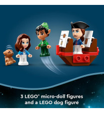 Lego Disney - L’avventura nel libro delle fiabe di Peter Pan e Wendy - LEGO 43220 ANNI 5+ 111pz