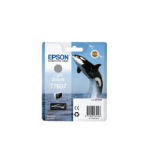 Epson T7607 light nero C13T76074010 cartuccia originale Orca per Epson SureColor SC-P600 capacità 25.9ml Epson T7607 light nero C13T76074010 cartuccia originale Orca per Epson SureColor SC-P600 capacità 25.9ml
